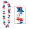 Beistle 36" Red, White & Blue Patriotic Star Party Leis, 3ct.